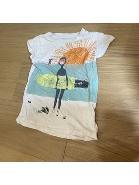 Oilily Kids White T-shirt – Size 6